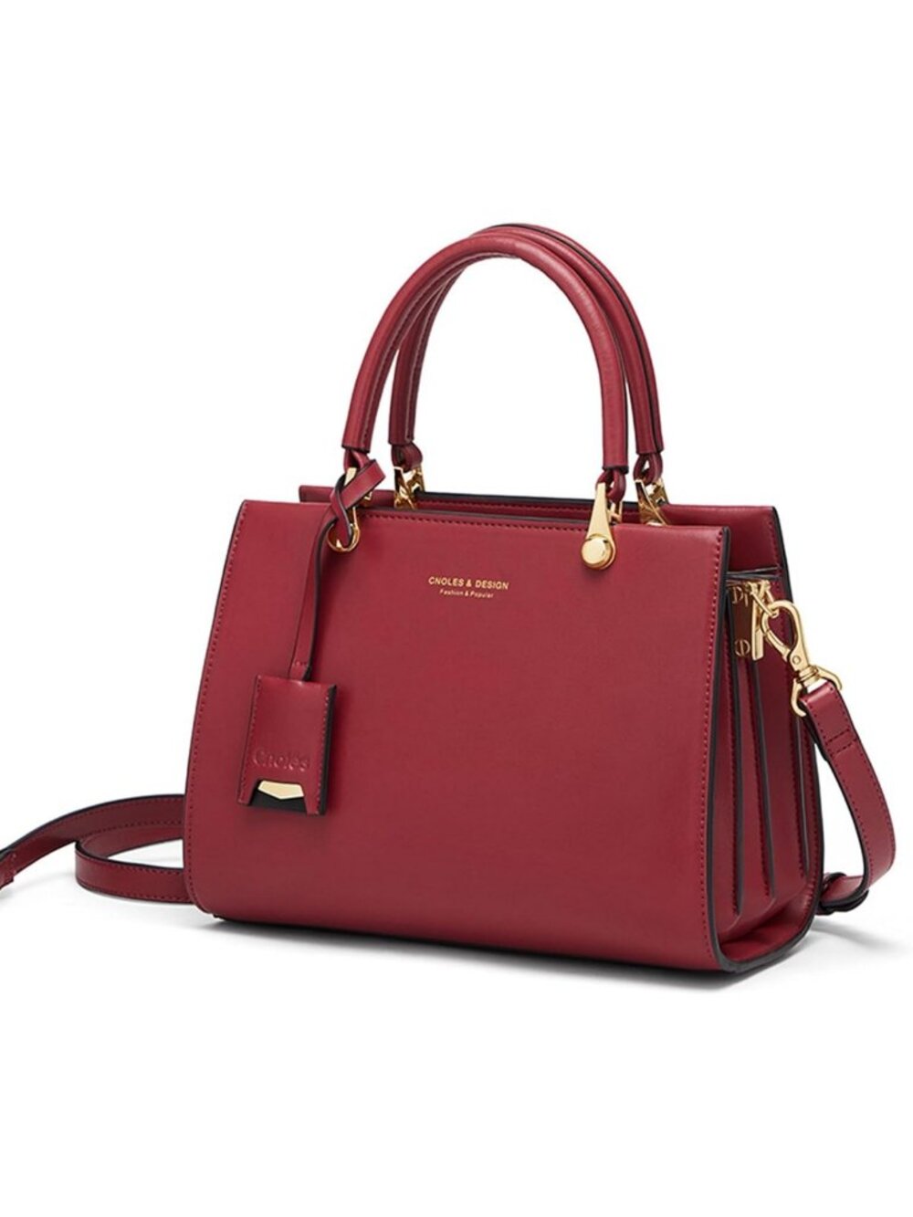 Cnoles Handbags for Women Fashion Leather Tote Shoulder Bags Satchel Purse